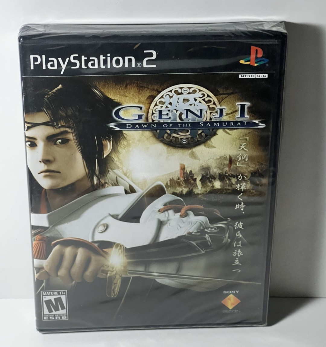 Genji Dawn of the Samurai (Sony PlayStation 2, 2005) New
