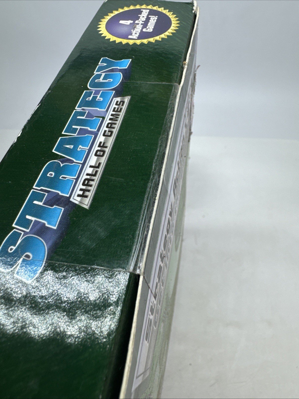 Vintage 2001 Strategy: Hall of Games 4-Pack Big Box PC Game Software SEALED