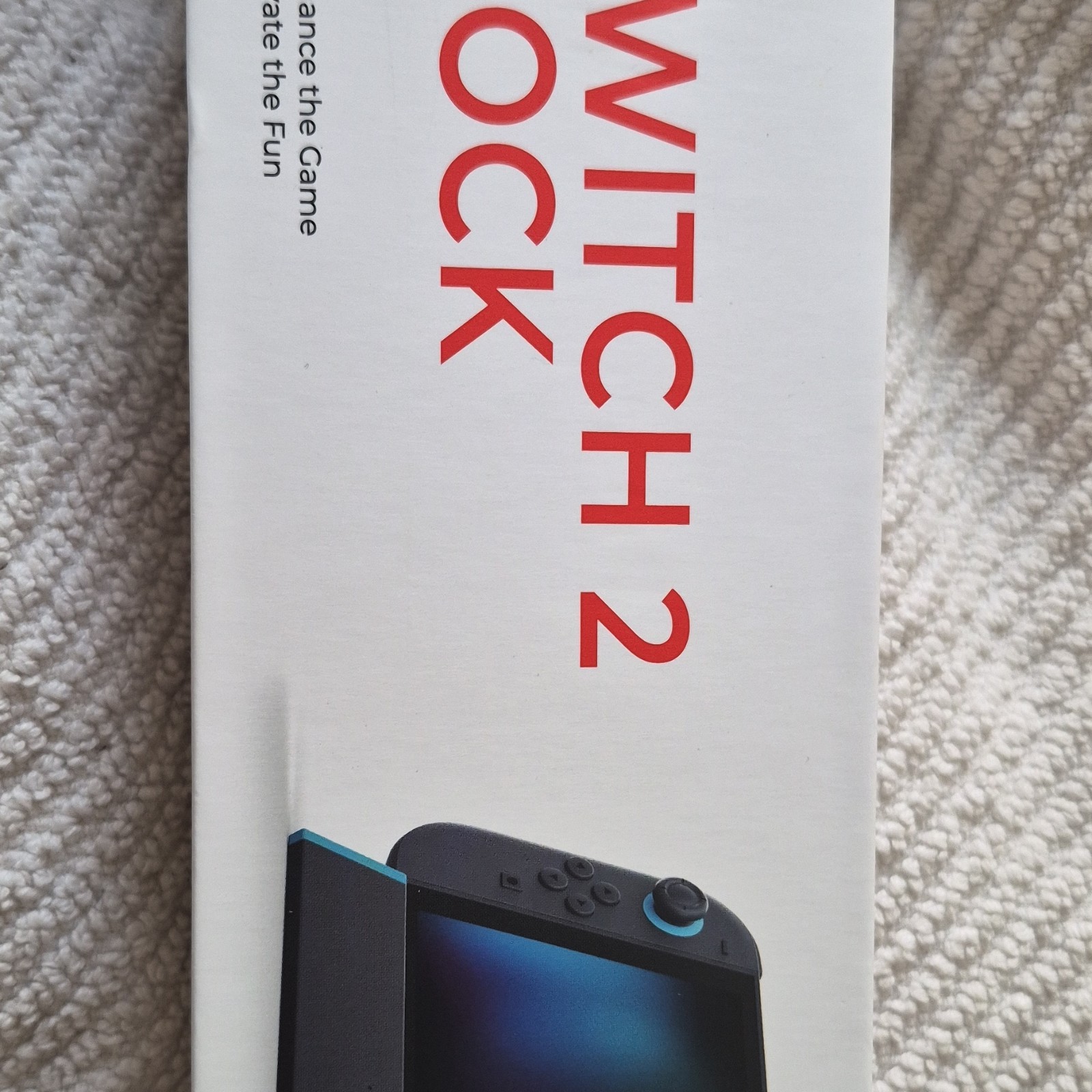 Switch 2 Dock Standard Model Black USB-C HDMI Charging Dock for Nintendo Switch