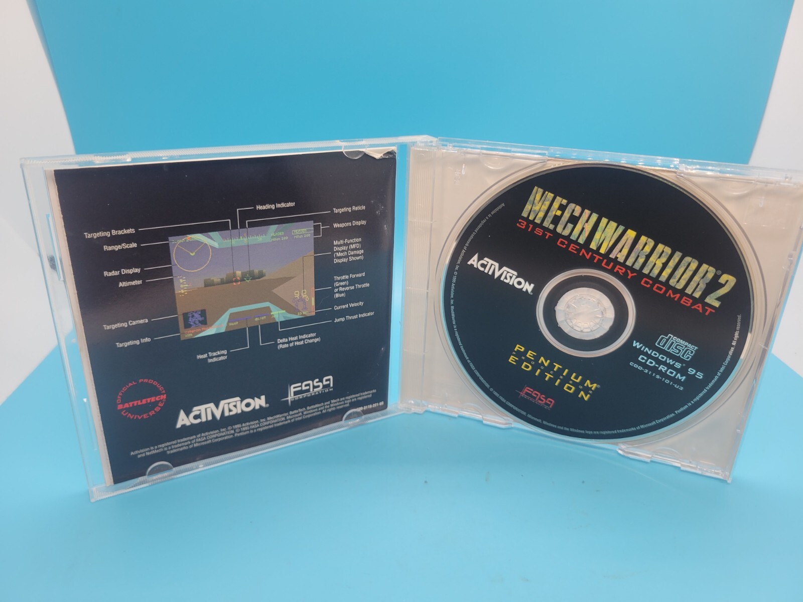 Battletech Mechwarrior 2 Pentium EditionMicrosoft Windows 95 PC