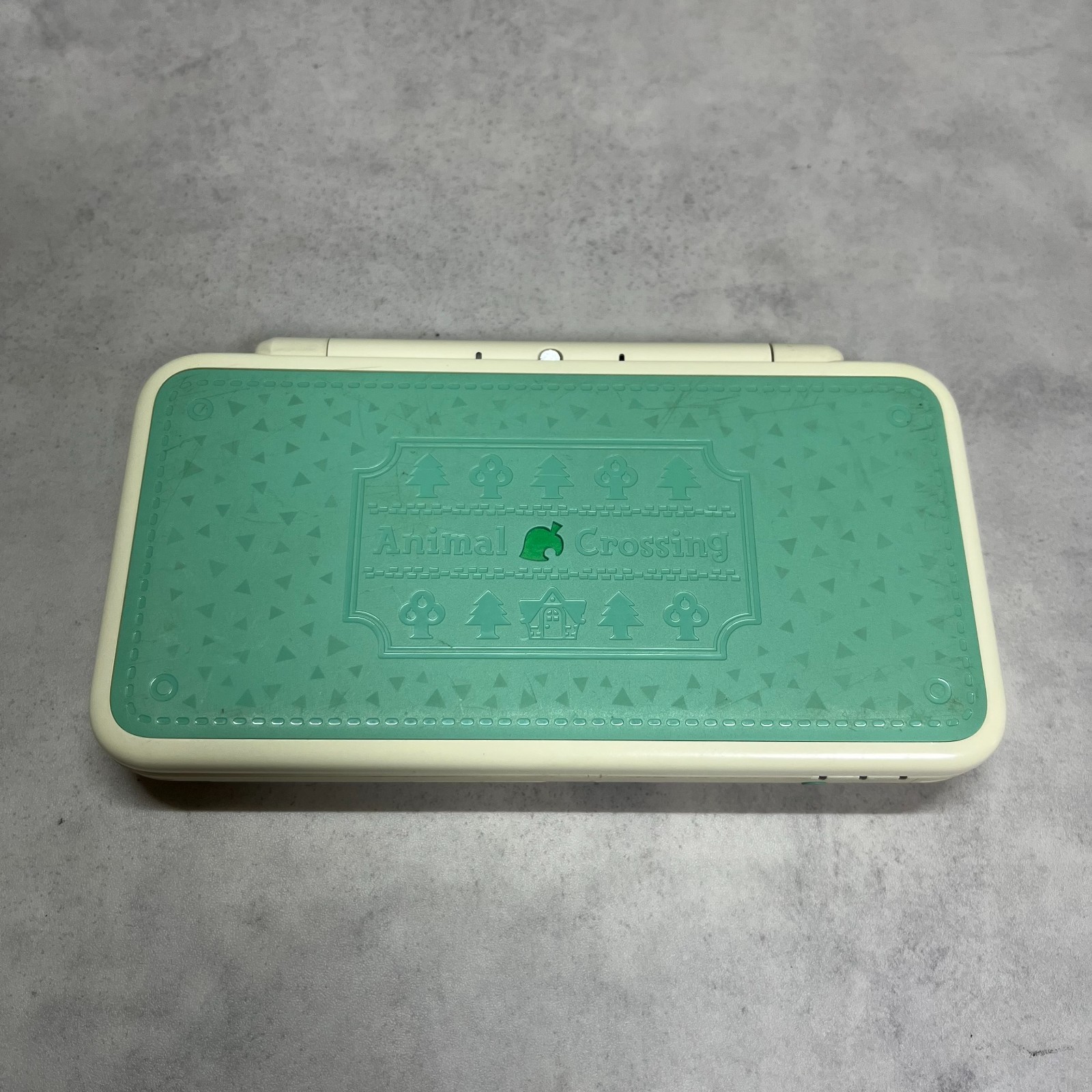 New Nintendo 2DS XL LL Animal Crossing Doubutsu No Mori Console Tested Good!!