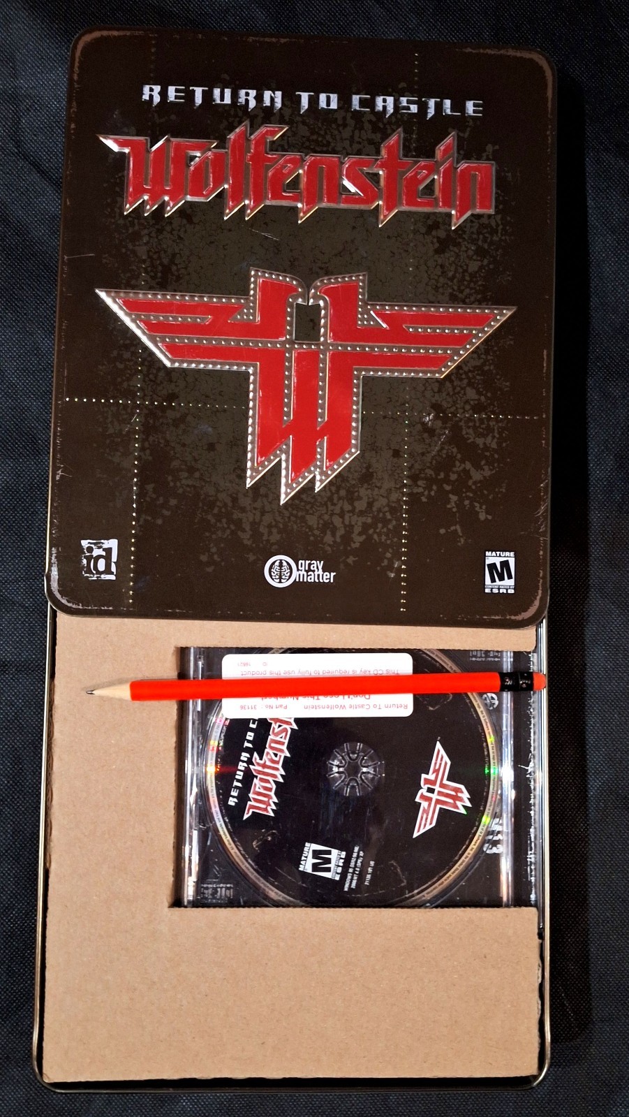 Return to Castle Wolfenstein PC Limited Edition Tin 2001