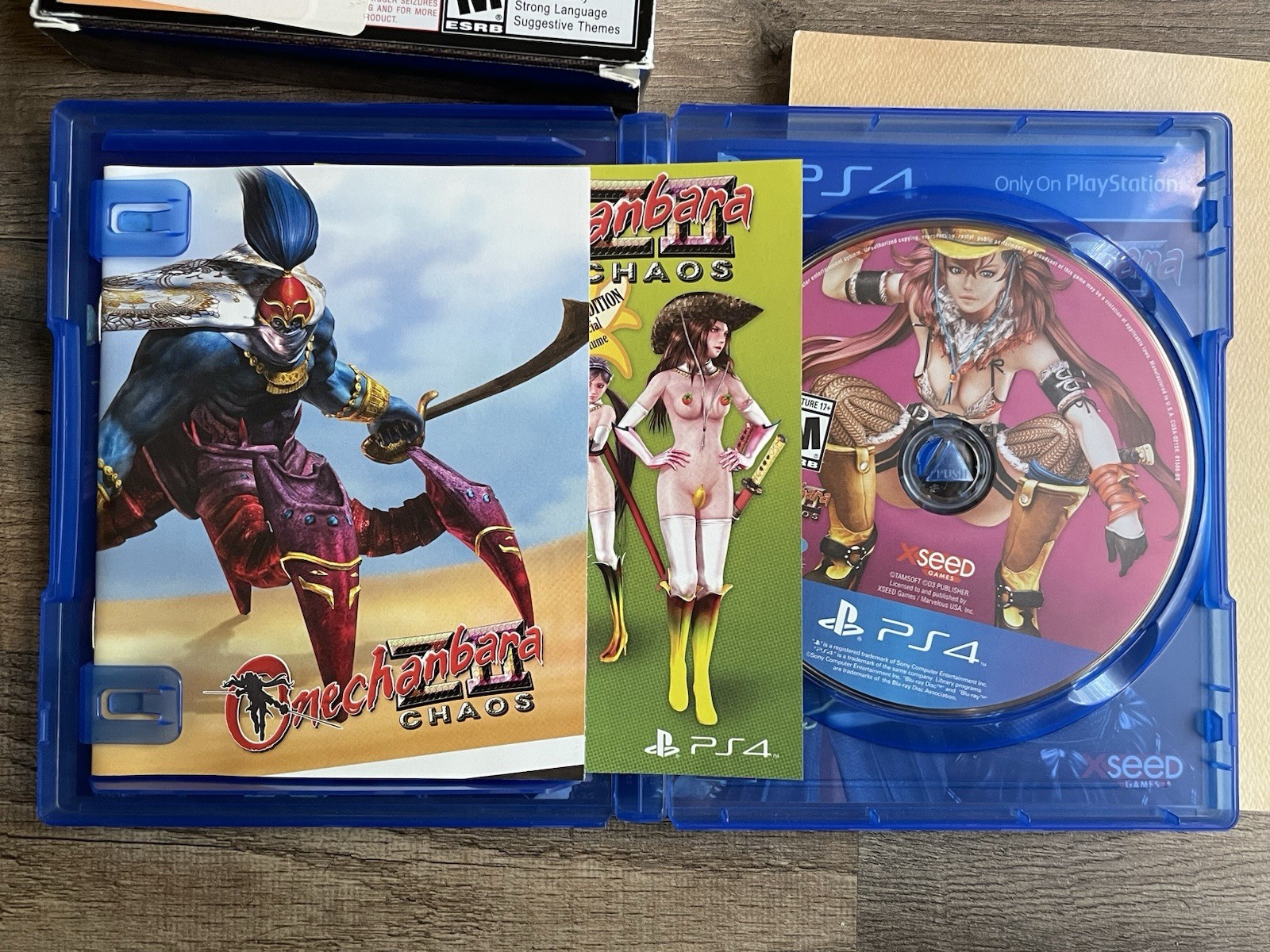 Onechanbara Z2: Chaos Banana Split Limited Edition PlayStation 4 PS4 Complete