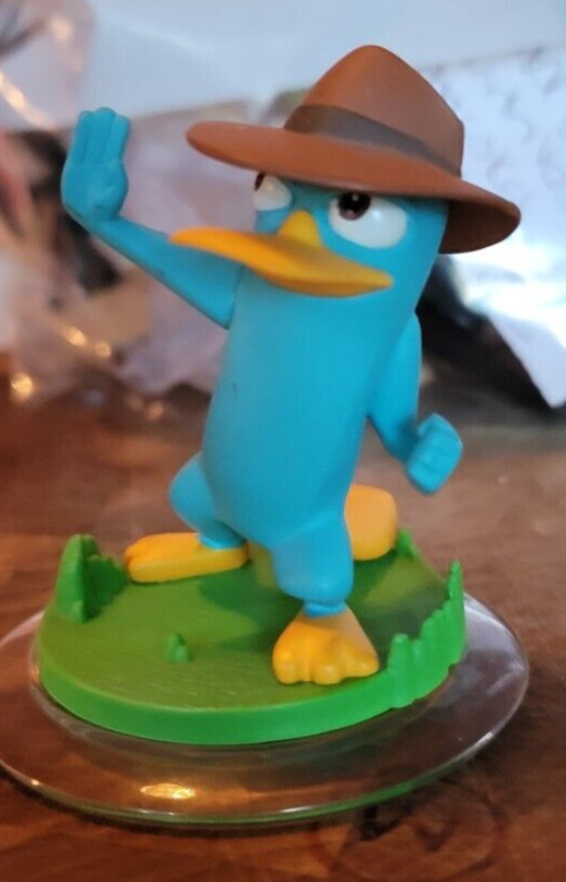 Disney Infinity Phineas & Ferb Figure Character Phineas and Agent P Perry Lot of