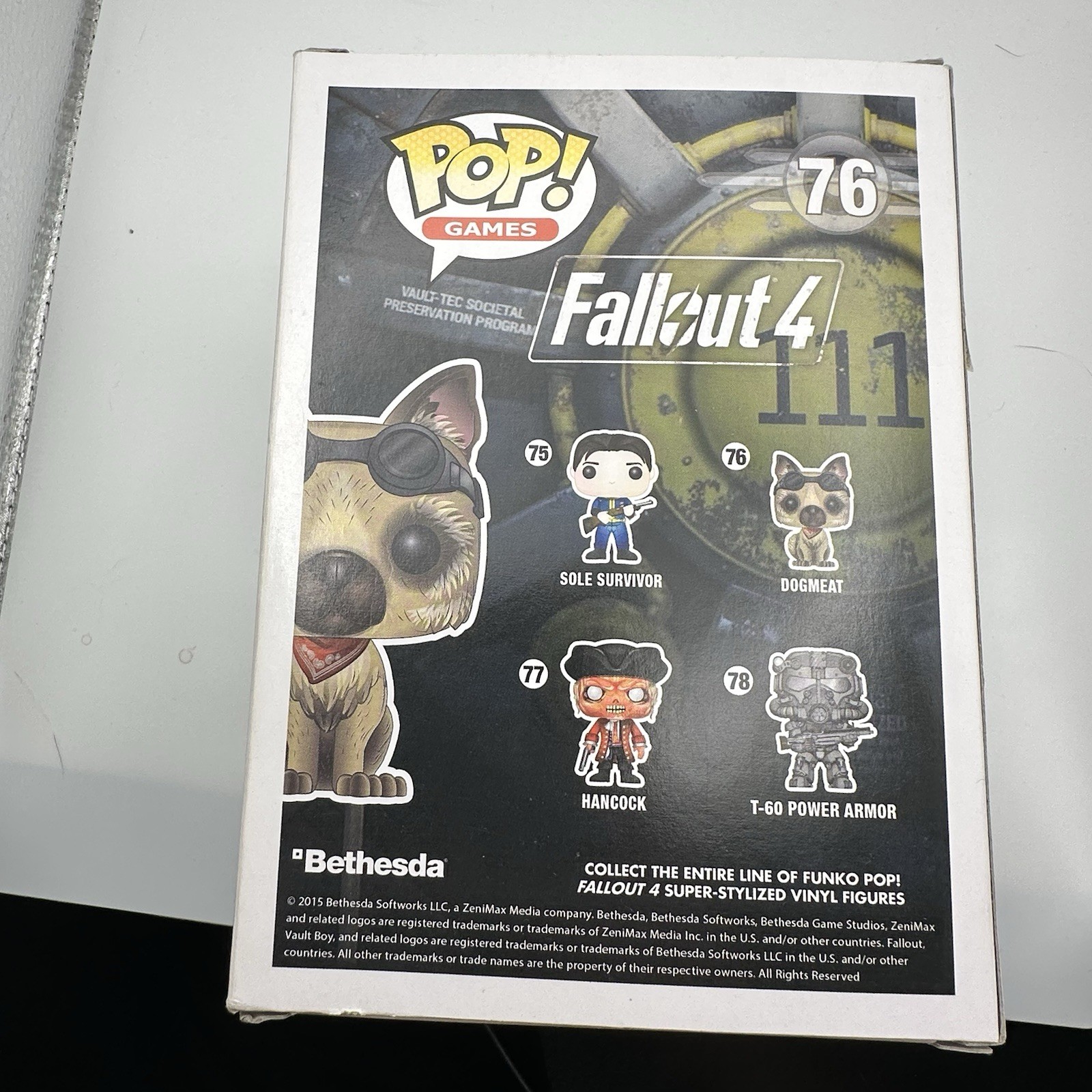 Funko POP! Games Fallout 4 Dogmeat Vinyl Figure Model JJL 151223
