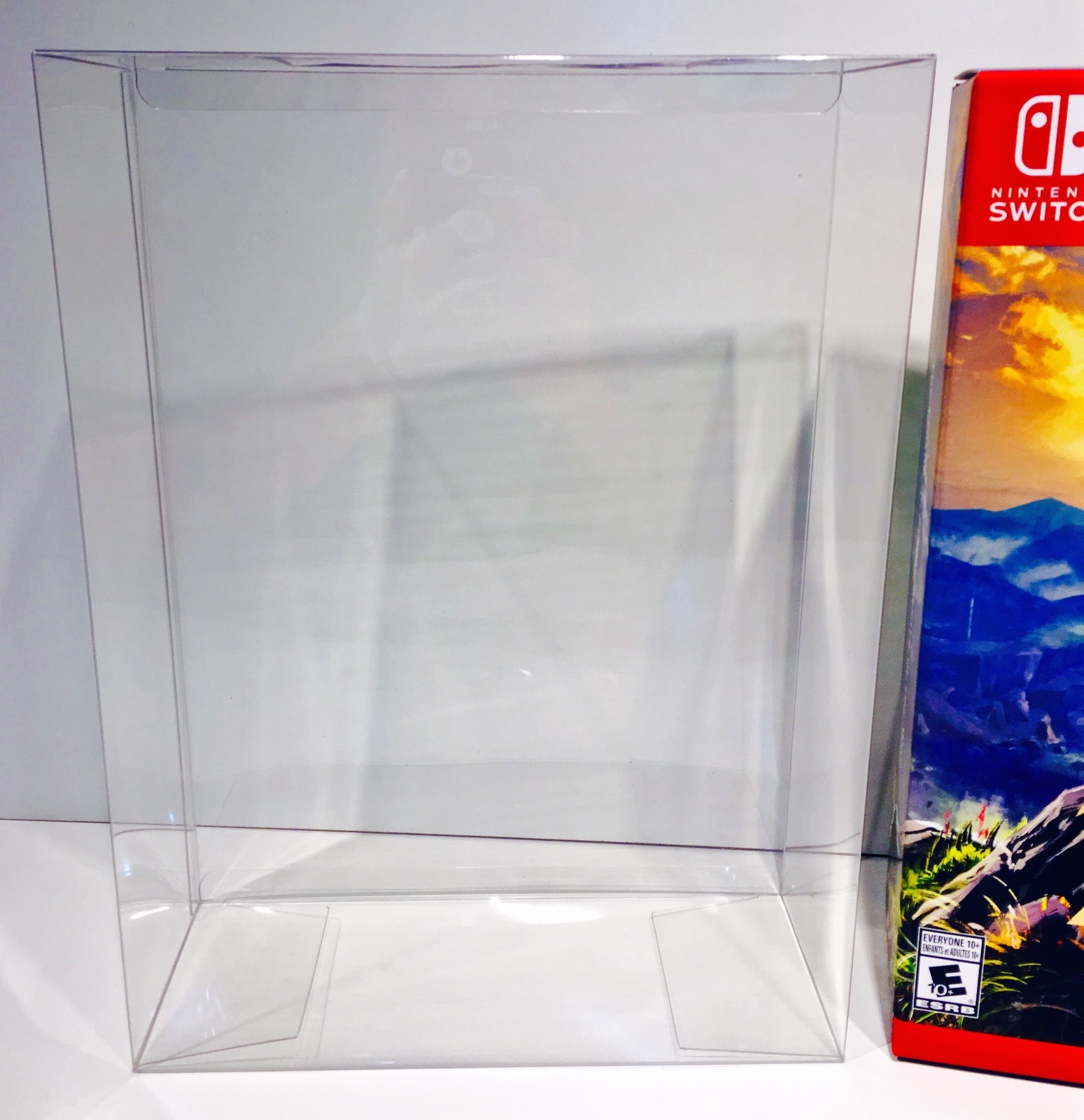 1 Box Protector for ZELDA BOTW SPECIAL EDITION NTSC SIZE ONLY! Nintendo Switch