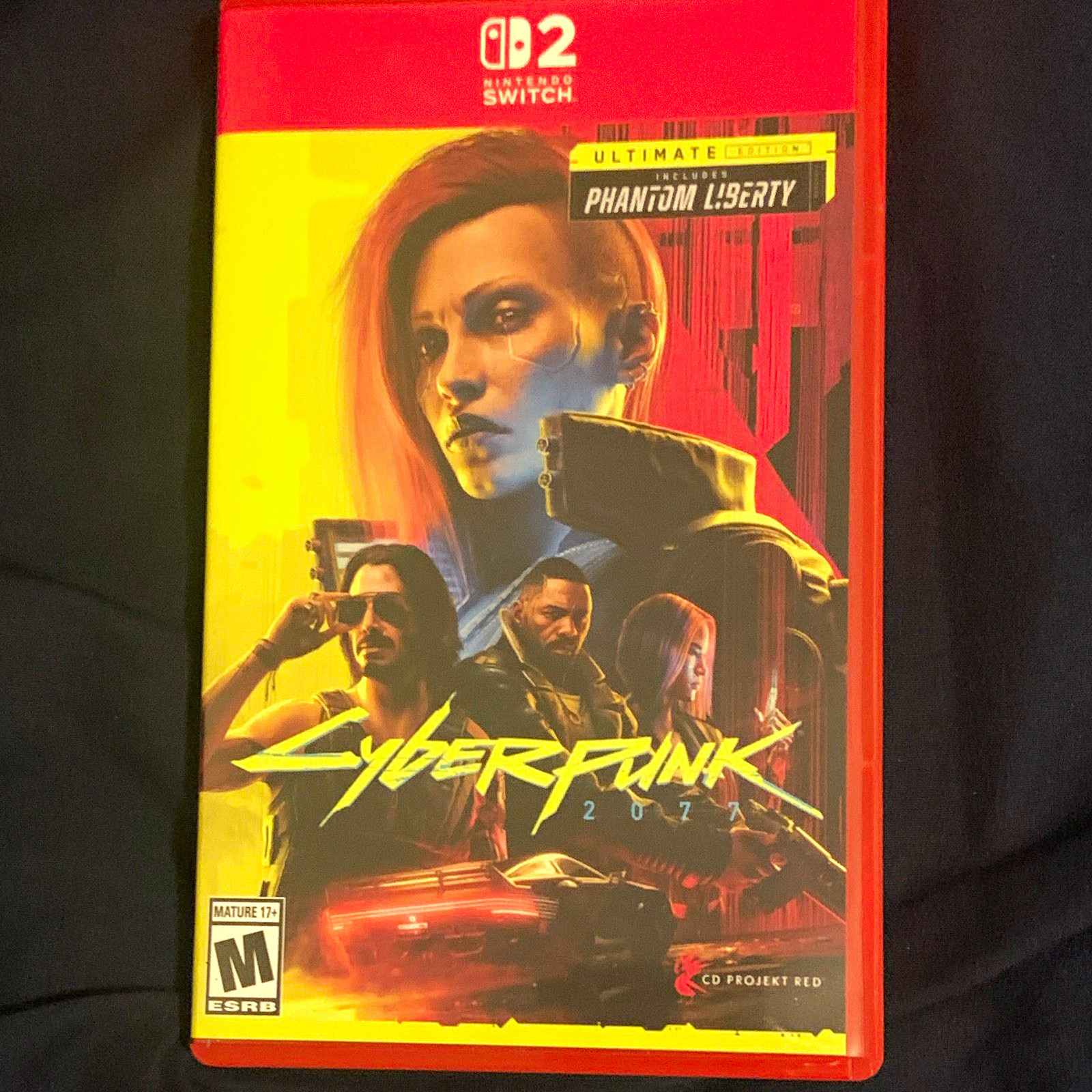 CD PROJEKT RED Cyberpunk 2077 Ultimate Edition Phantom Liberty Switch 2 NTSC