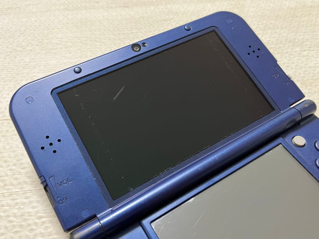 Nintendo New 3DS LL XL Console Metallic Blue Handheld Japan Region Locked 0294