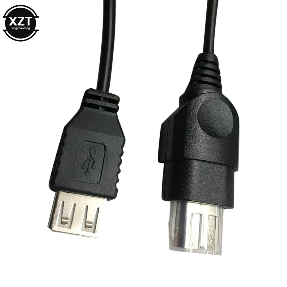 Female USB to Xbox controller port adapter cable 1st gen original Xbox 70cmView