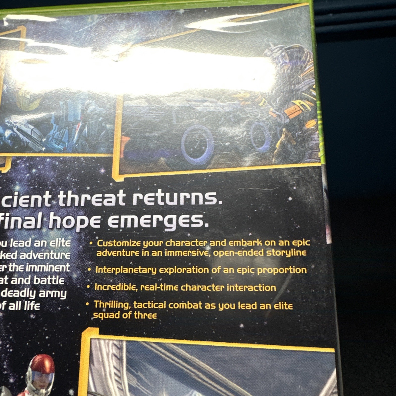 Mass Effect (Microsoft Xbox 360) Brand New Sealed Clean Rare 1st Print