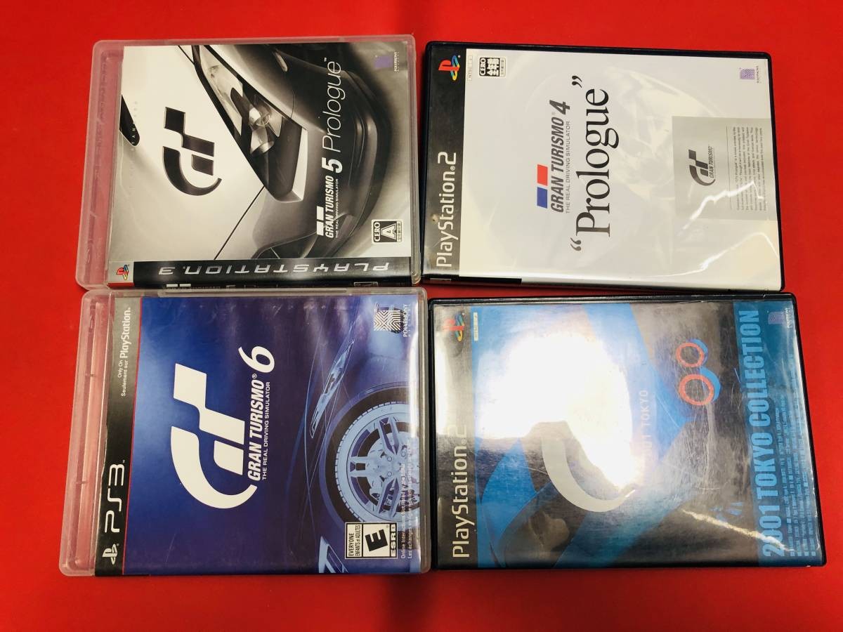 Gran Turismo 4 5 6 TOKYO 4-piece Set BargainLarge quantity available!!