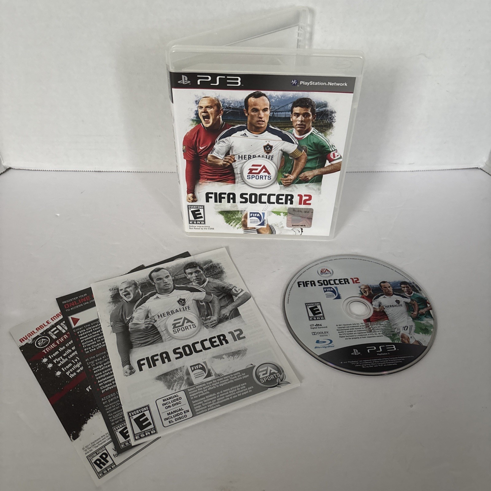 FIFA Soccer 12 (Sony PlayStation 3, 2011) Complete *TESTED & WORKING*