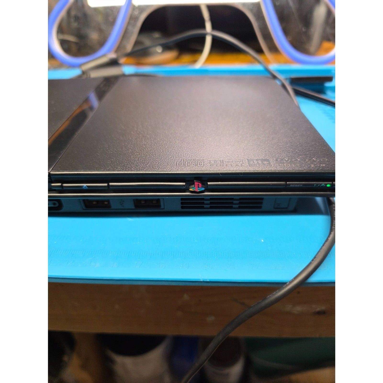Sony PlayStation 2 Slim Black Console + Memory Card – Tested Works