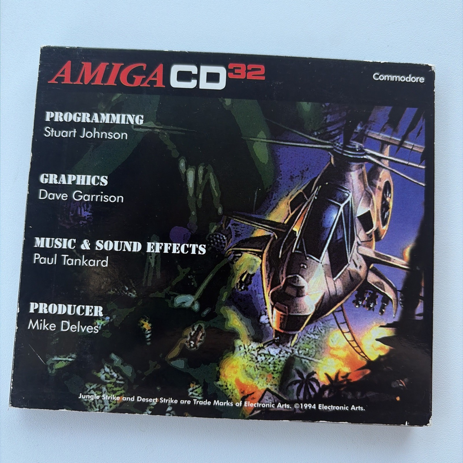Jungle Strike (Amiga CD32) Tested Authentic