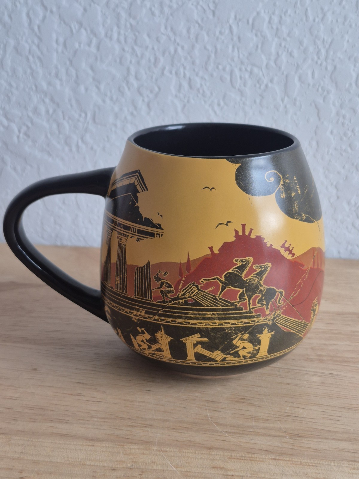 God of War Cave Painting Coffee Mug Exclusive Loot Crate Kratos 2018 Gaming