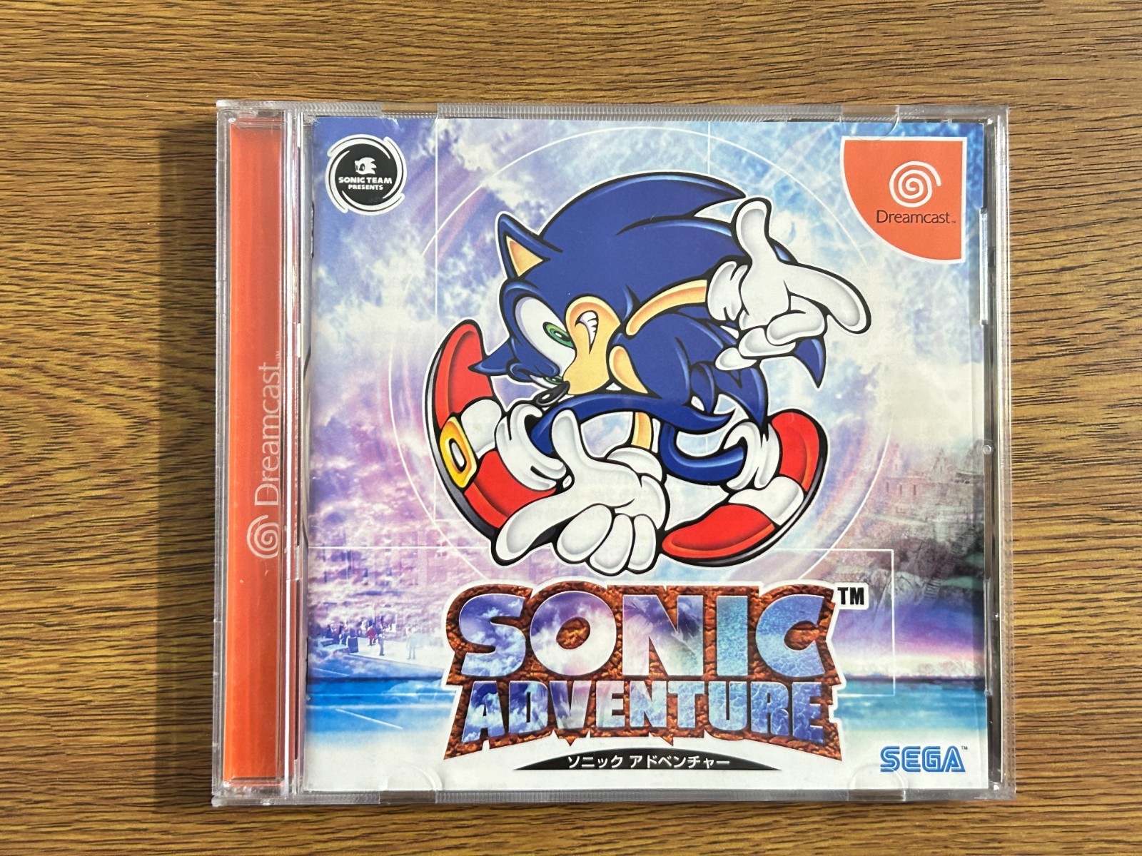 Sonic Adventure Dreamcast Sega Japan HDR-0001 CIB w/ Spine Tested NTSC-J Import