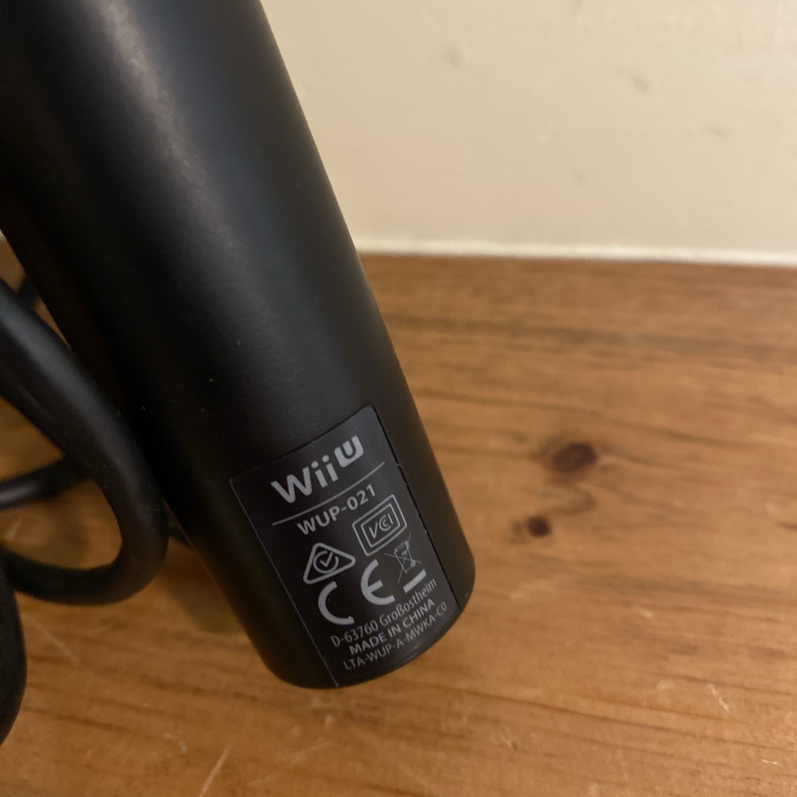 Nintendo Microphone Wii U WUP-021 Official OEM Authentic Nintendo Tested Working