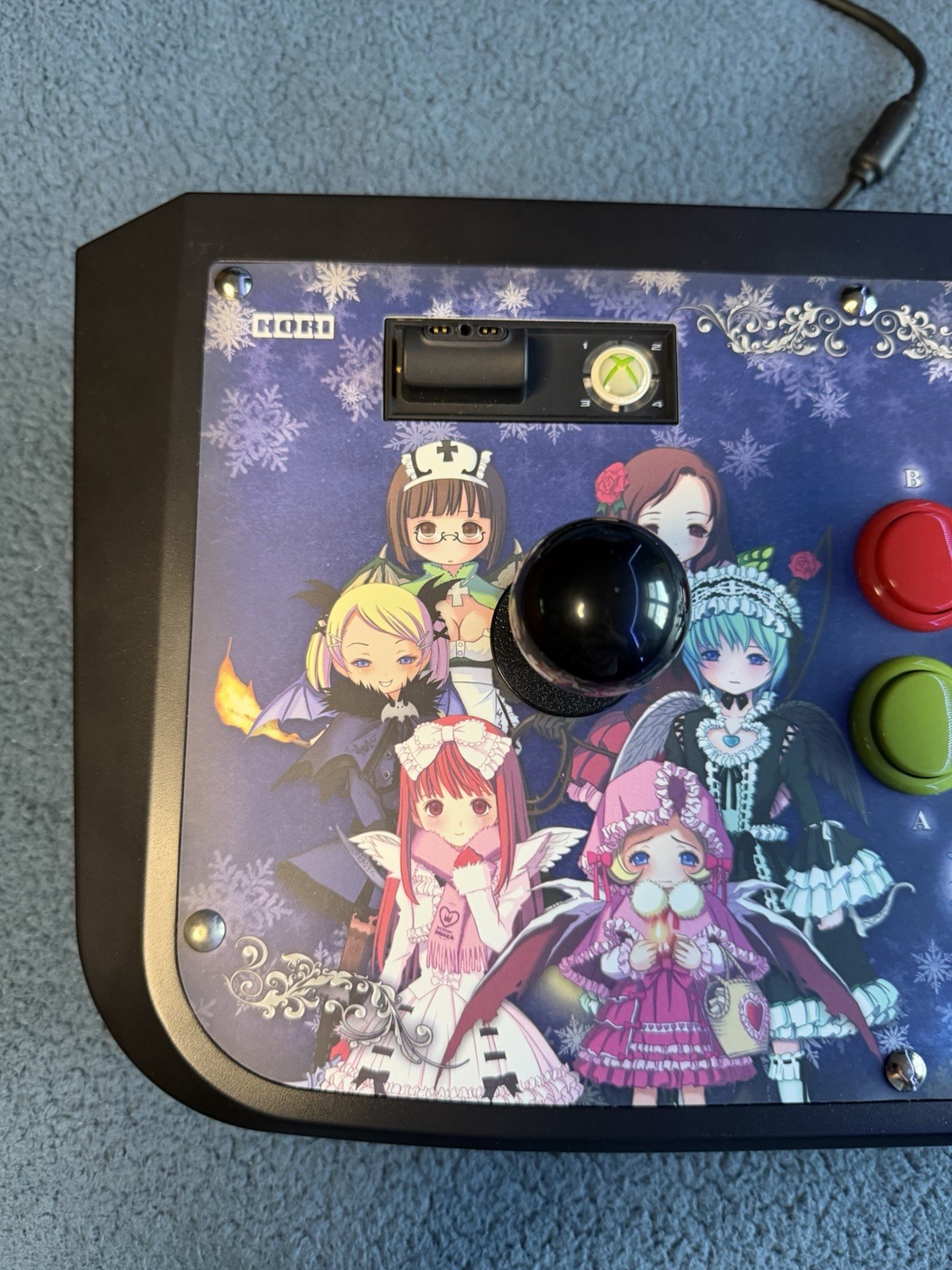 Deathsmiles II X CAVE SHMUP HORI Arcade Stick Xbox 360 CIB VERY RARE!!!