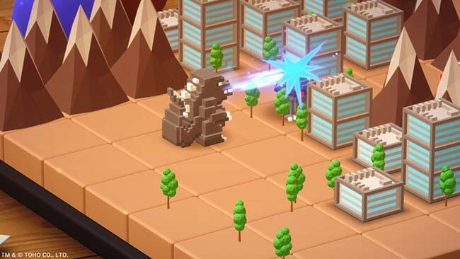 [Nintendo Switch] Godzilla Voxel Wars Game Download Card + Movie Monster Set