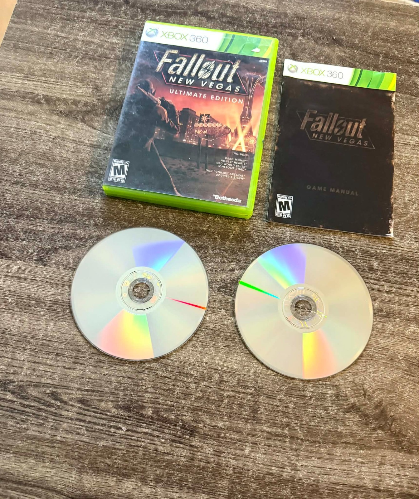 Fallout: New Vegas Ultimate Edition (Xbox 360, 2012) COMPLETE! Tested & Working!