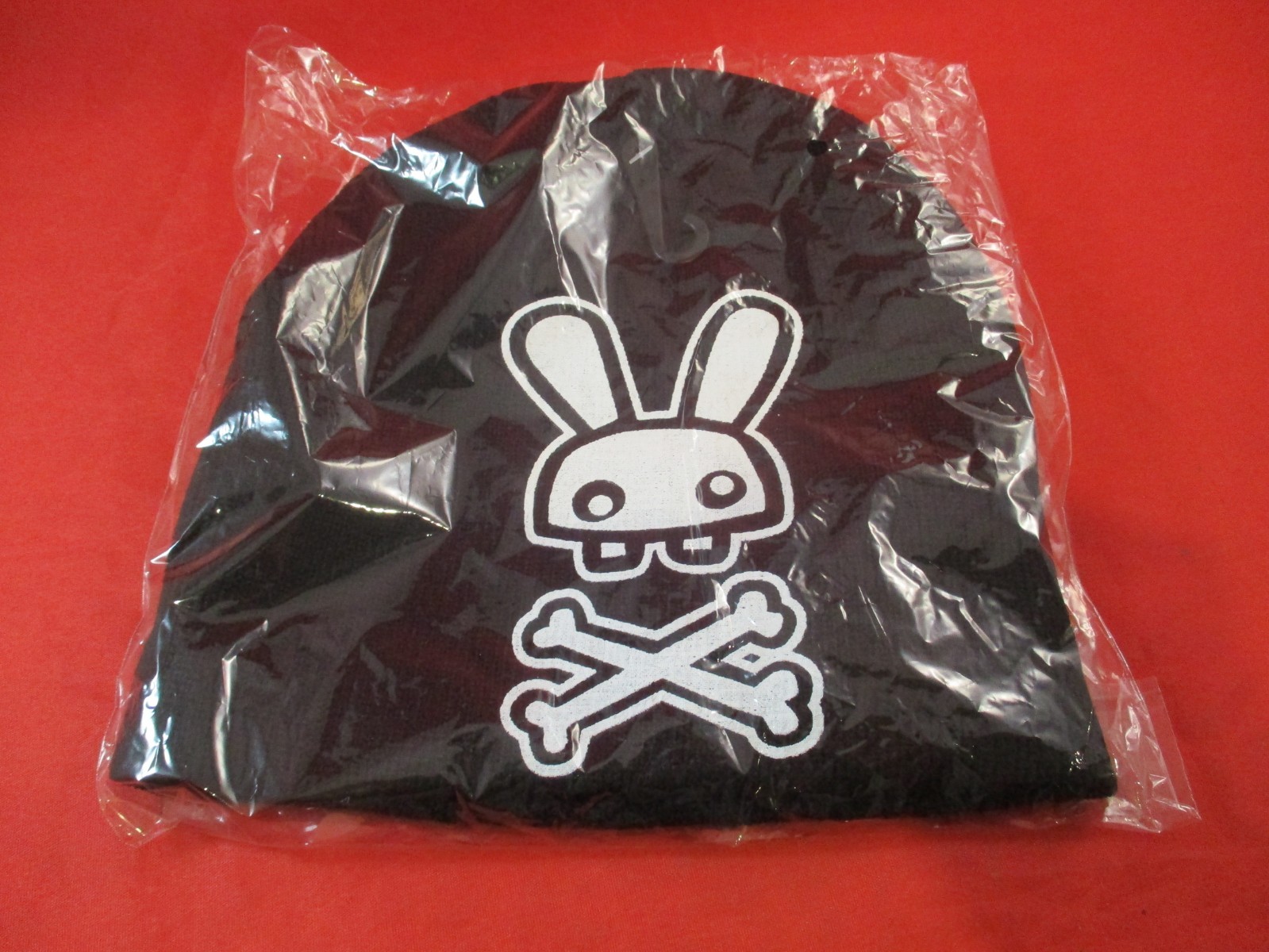 Rayman Raving Rabbids TV Party Nintendo DS Wii Promotional Black Beanie *NEW*