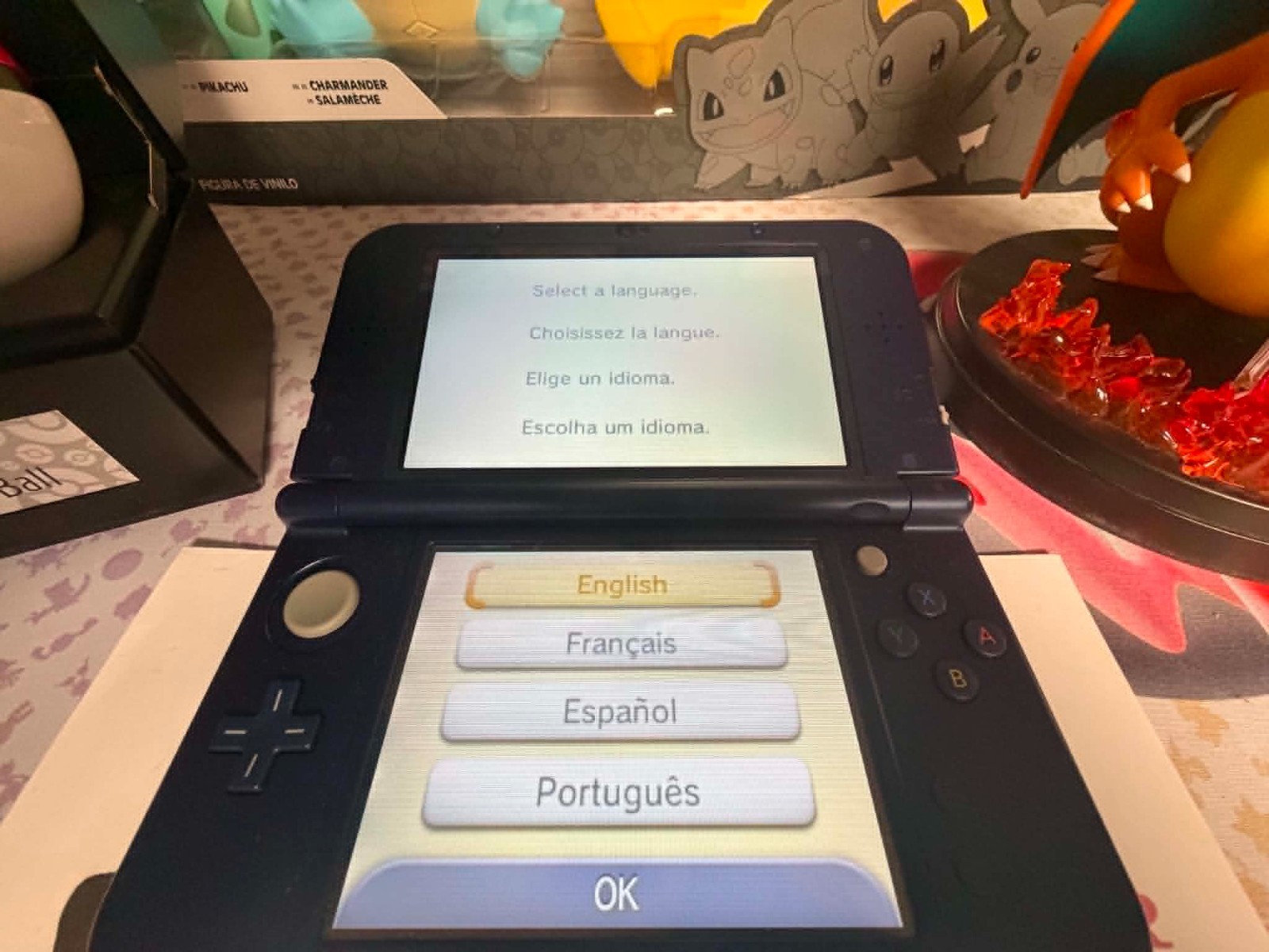 Nintendo 3DS XL Galaxy Edition Handheld System – Purple Used Very Nice Shape
