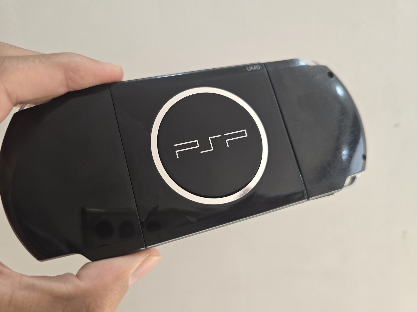 Sony PSP 3001 Slim Black Console w/ Charger, Battery