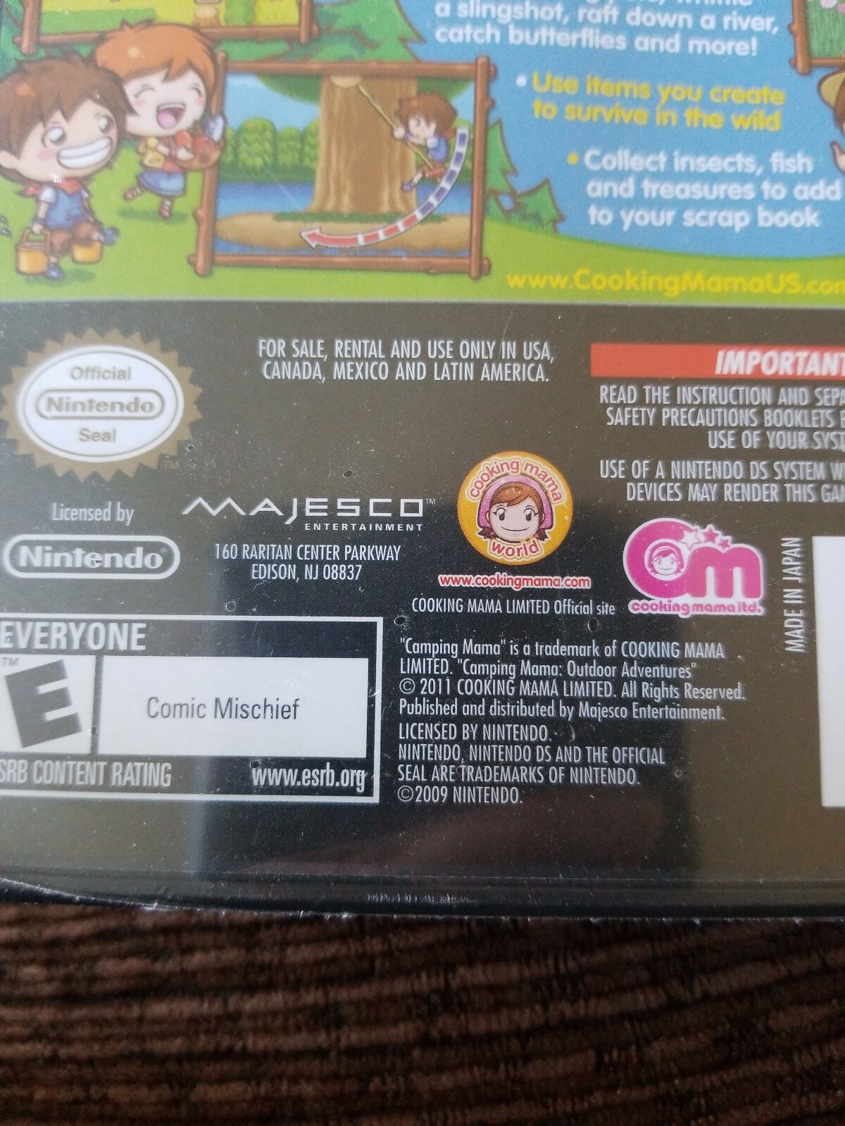 New Nintendo Ds Camping Mama Outdoor Adventures