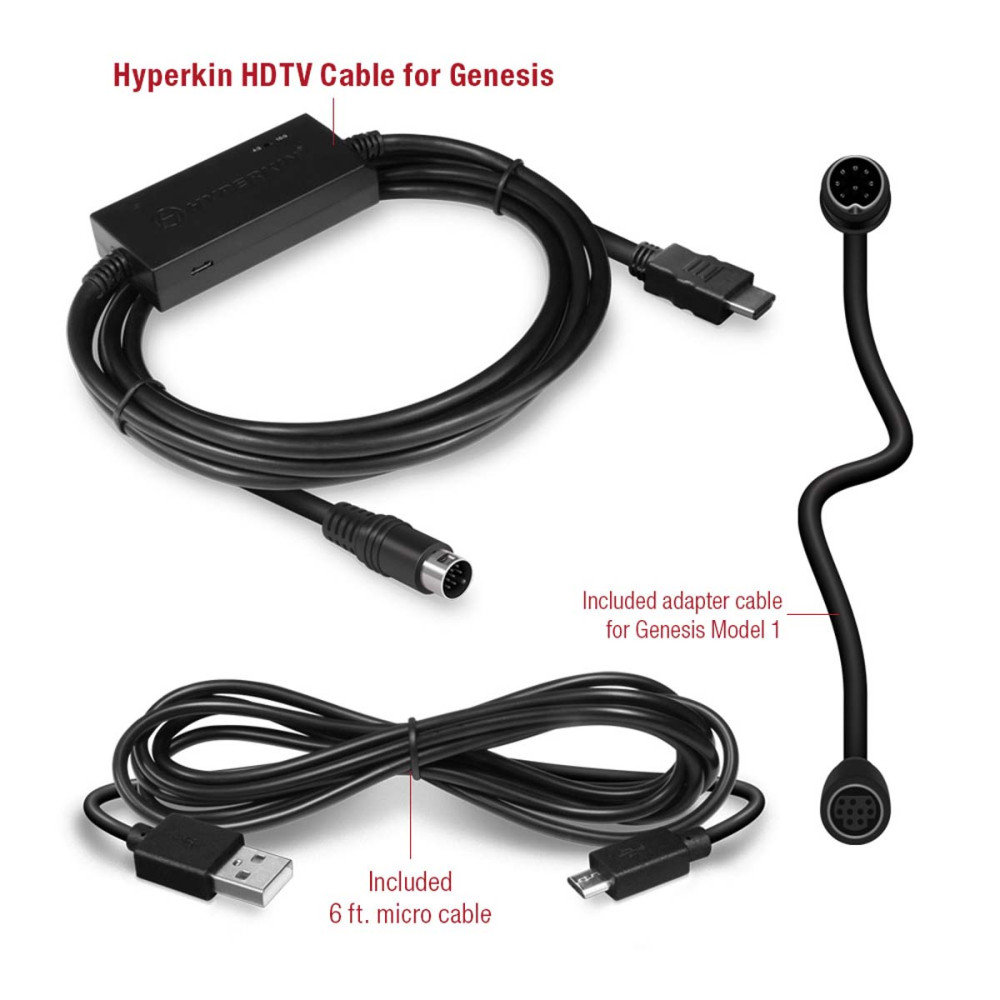HDTV Cable Compatible with Genesis – Hyperkin