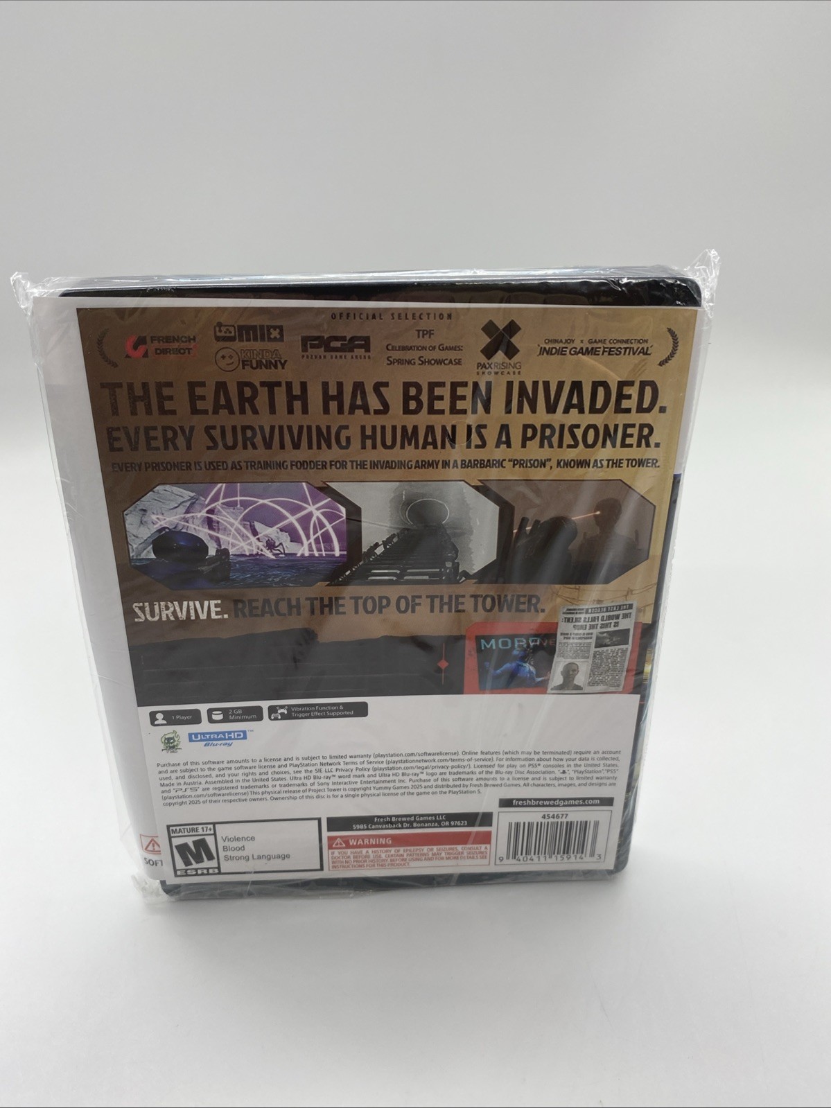 Project Tower PS5 Steelbook Edition RARE US VERSION