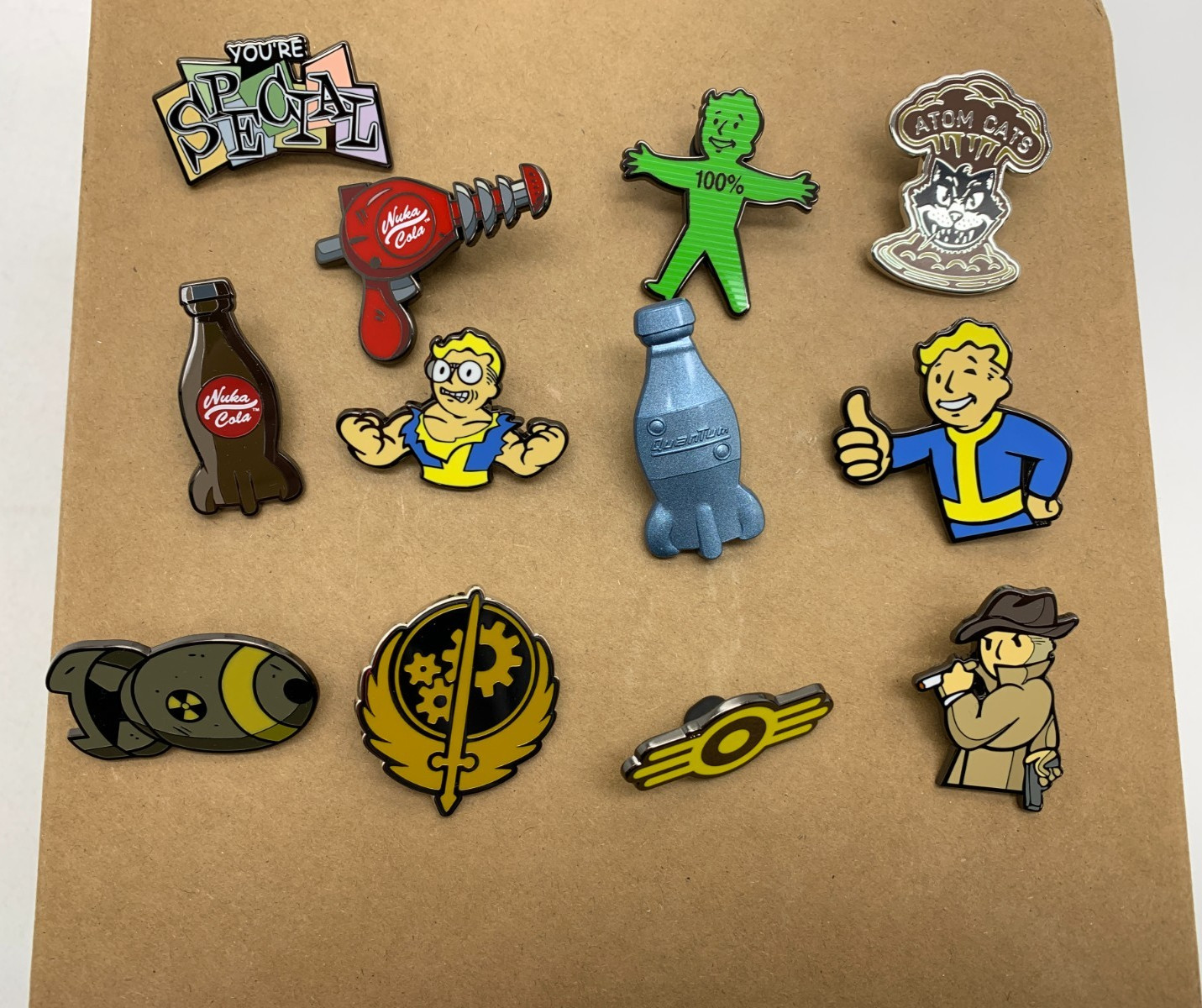 Fallout Mystery Pin Badge Series 2 Enamel Pins Full Set Of 12 Collectible Badges