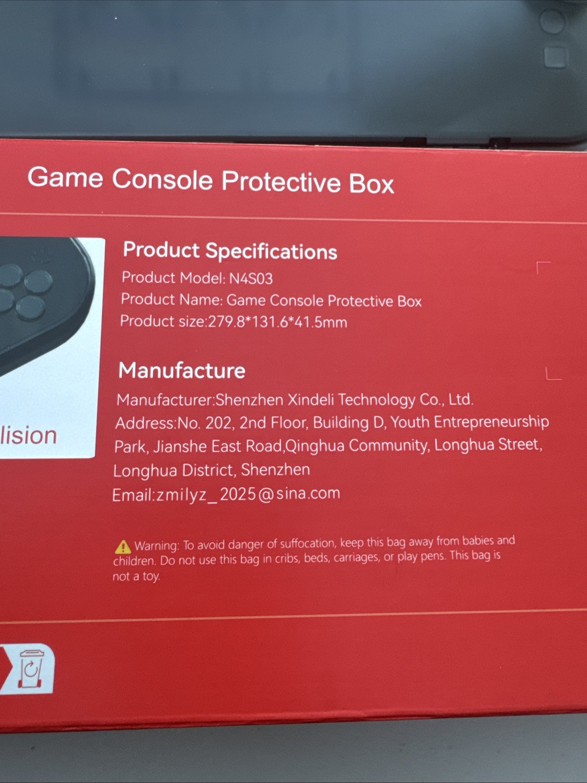 Game Console Protective Case Gagaking