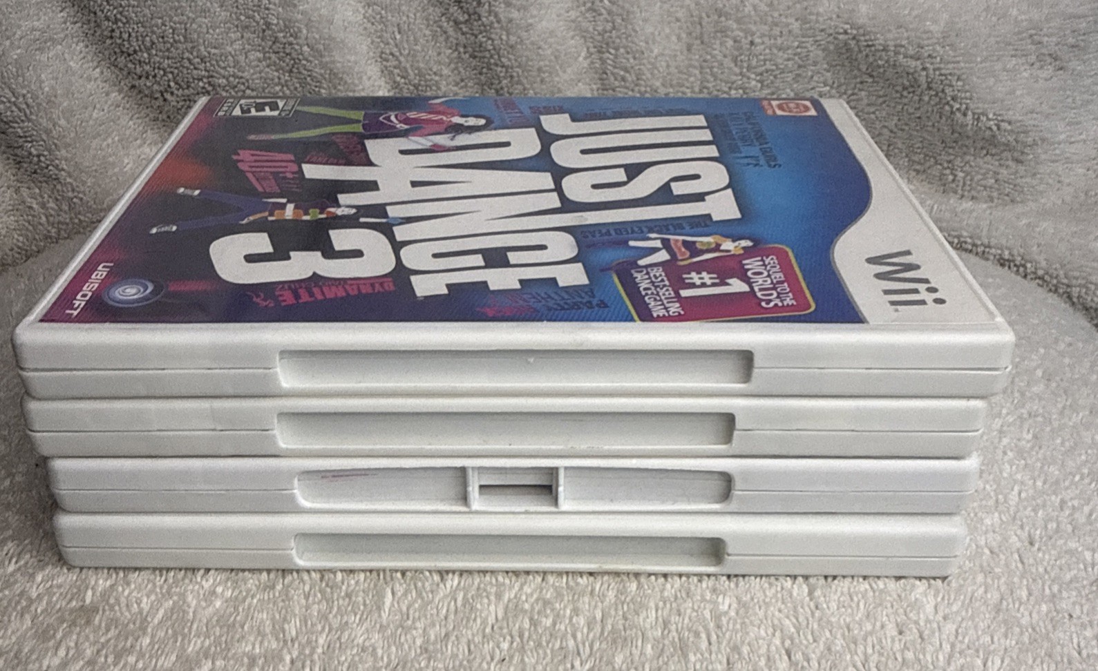 Just Dance 1, 2, 3 & Just Dance Kids (Nintendo Wii Lot Of 4 Games), CIB