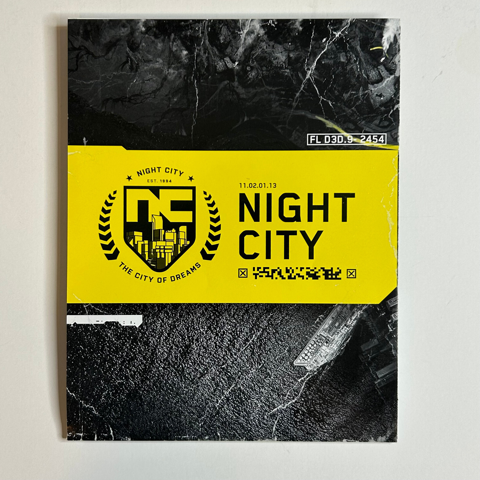 Cyberpunk 2077 EXTRAS – 2x Night City Map 6x Postcards 10x Stickers, 2x Booklet