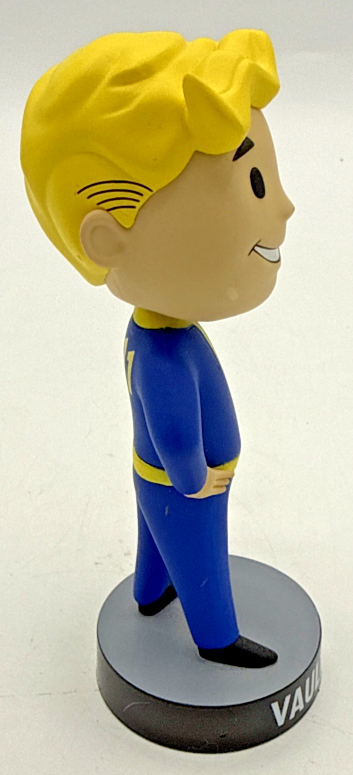 Vintage Bethesda Fallout 4 Vault-Tec Vault Boy 111 Bobblehead Figure 2015 5”