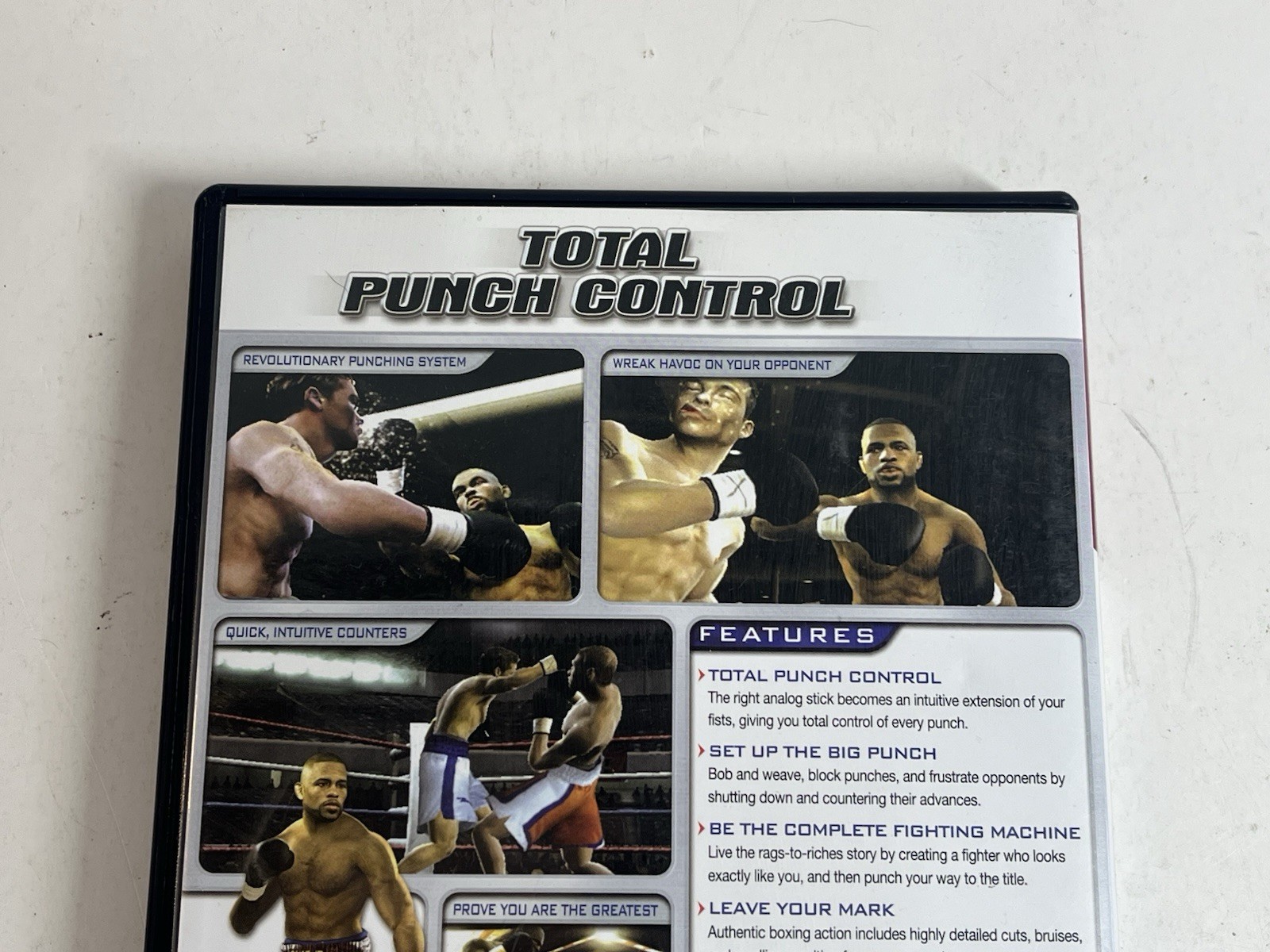 Fight Night 2004 (Sony PlayStation 2, 2004) Complete Tested Working