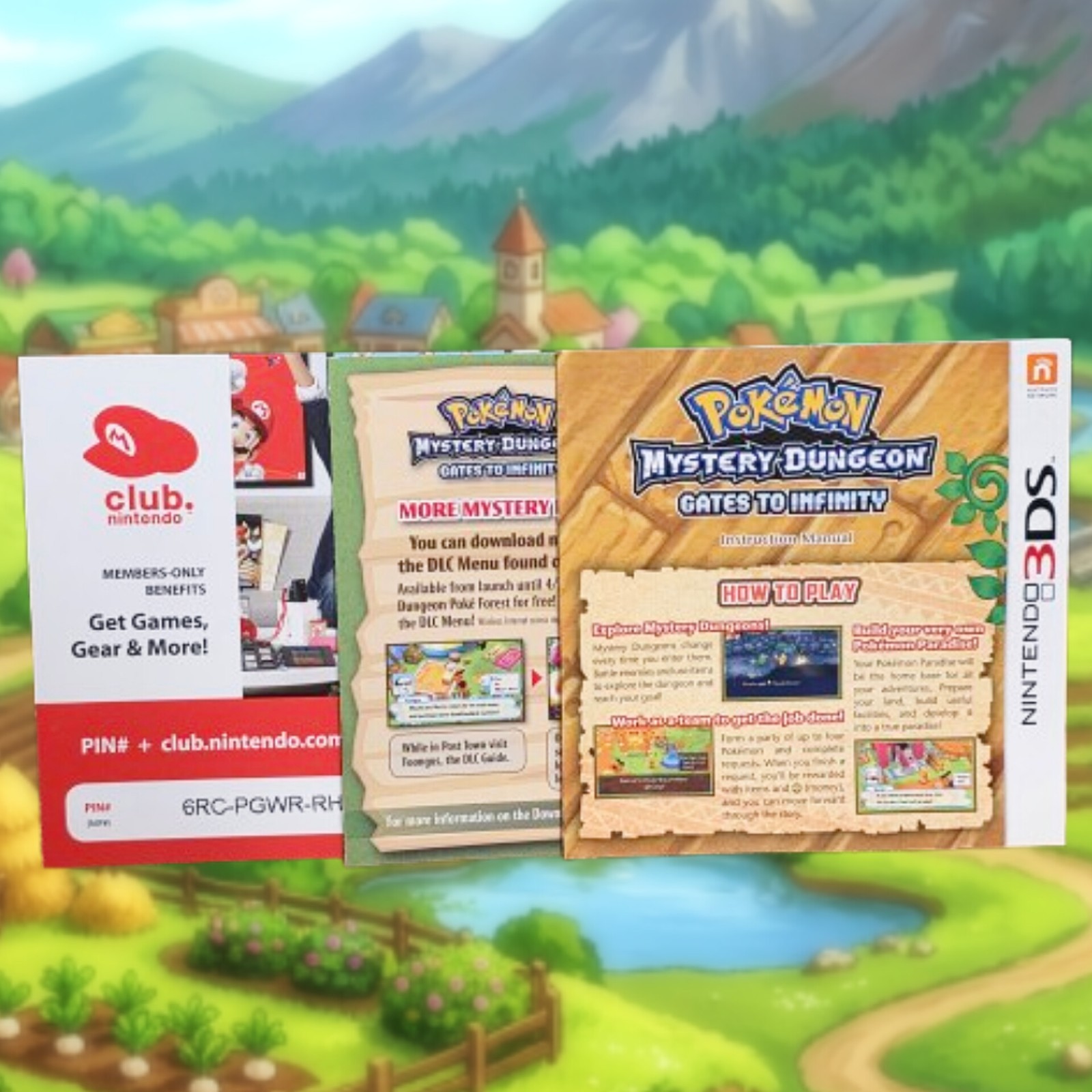 Pokémon Mystery Dungeon Gates to Infinity Nintendo 3DS CIB 2013