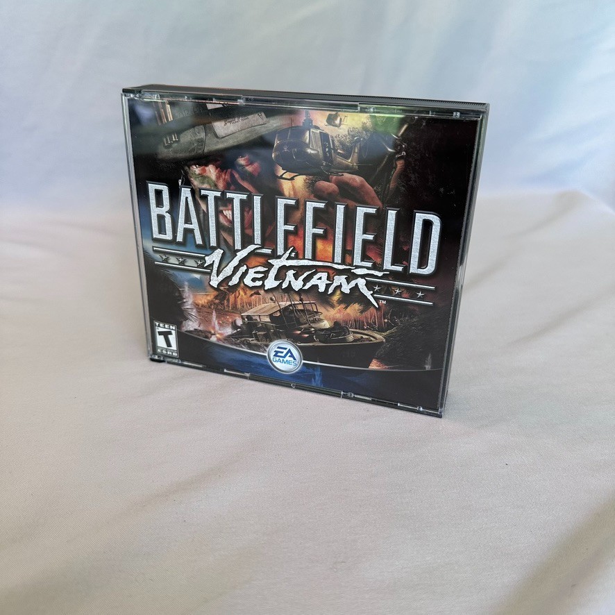 Battlefield Vietnam PC CD-ROM Big Box EA Games 2004 Complete w Manual