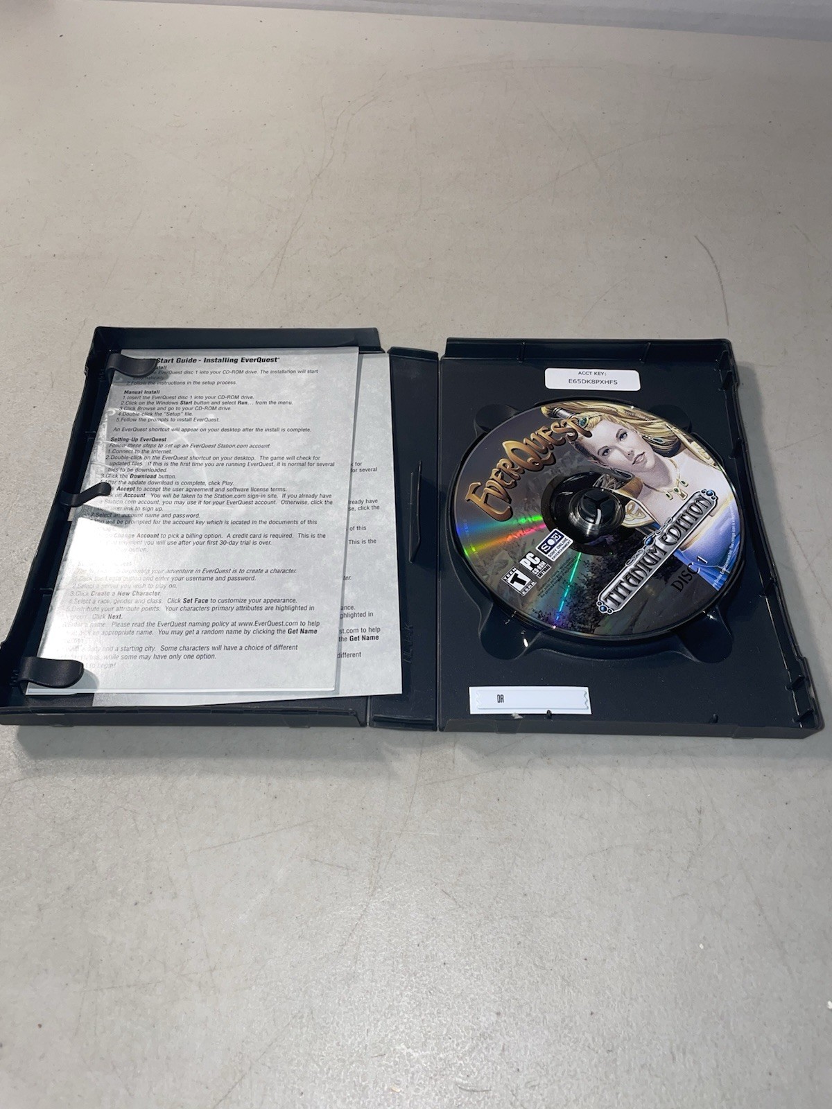 EverQuest Titanium Edition PC Windows 2006 5 Disc All Expansions Game MMORPG