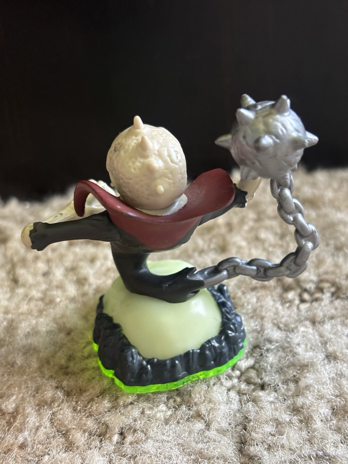Skylanders Spyros Adventure GHOST ROASTER Series 1 Green Base Undead Figure