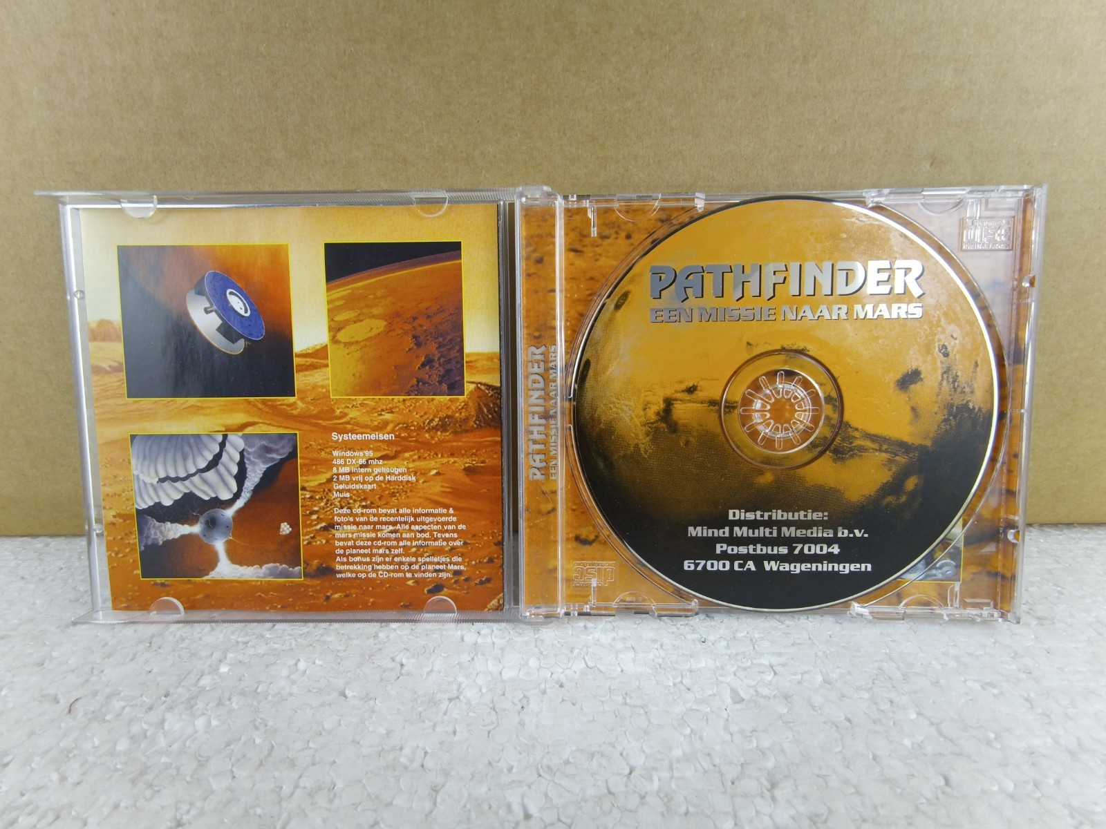 Pathfinder Een Missie Naar Mars CD-ROM Dutch Mars Mission Multimedia Collector