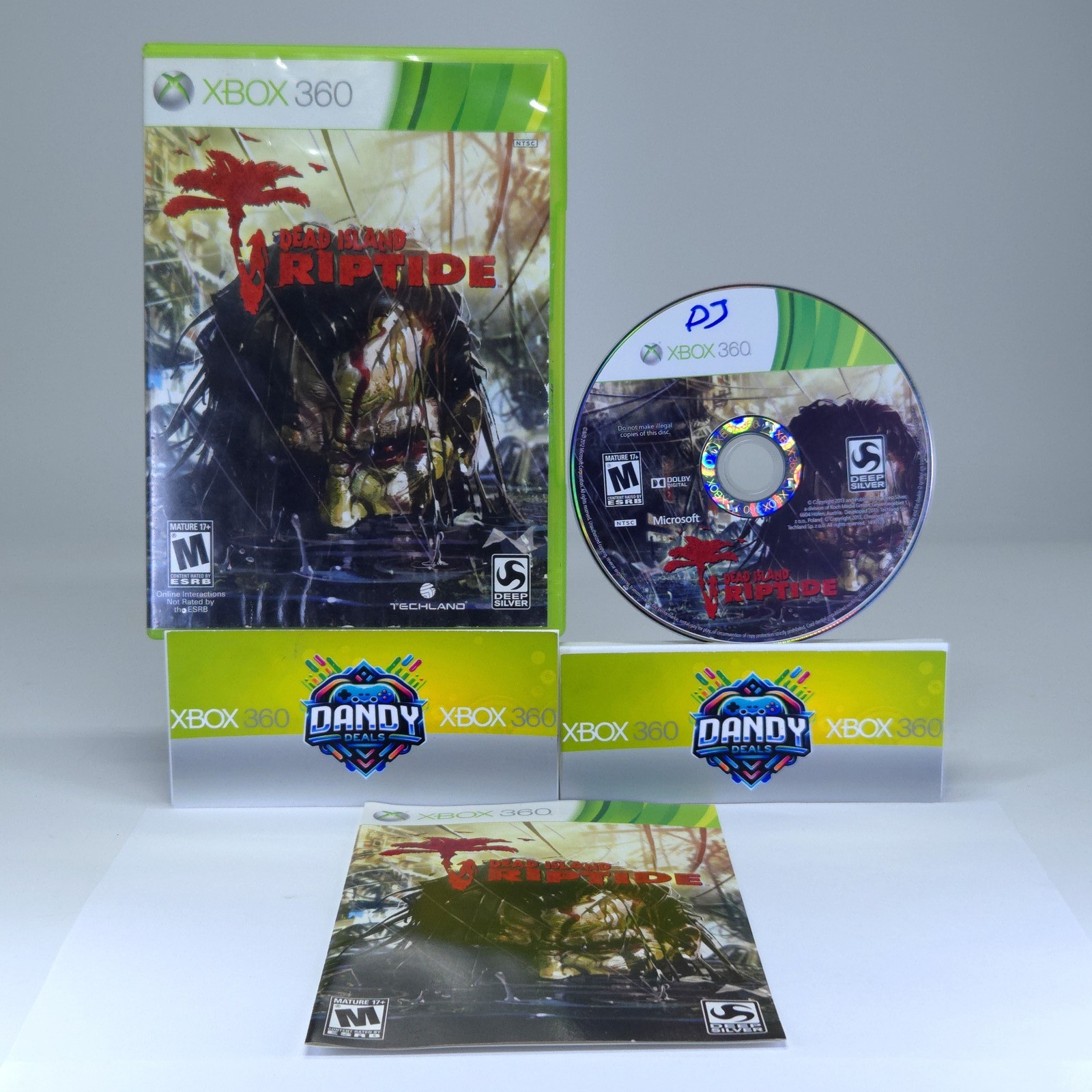 Dead Island Riptide CIB W/ Manual – Tested – Xbox 360