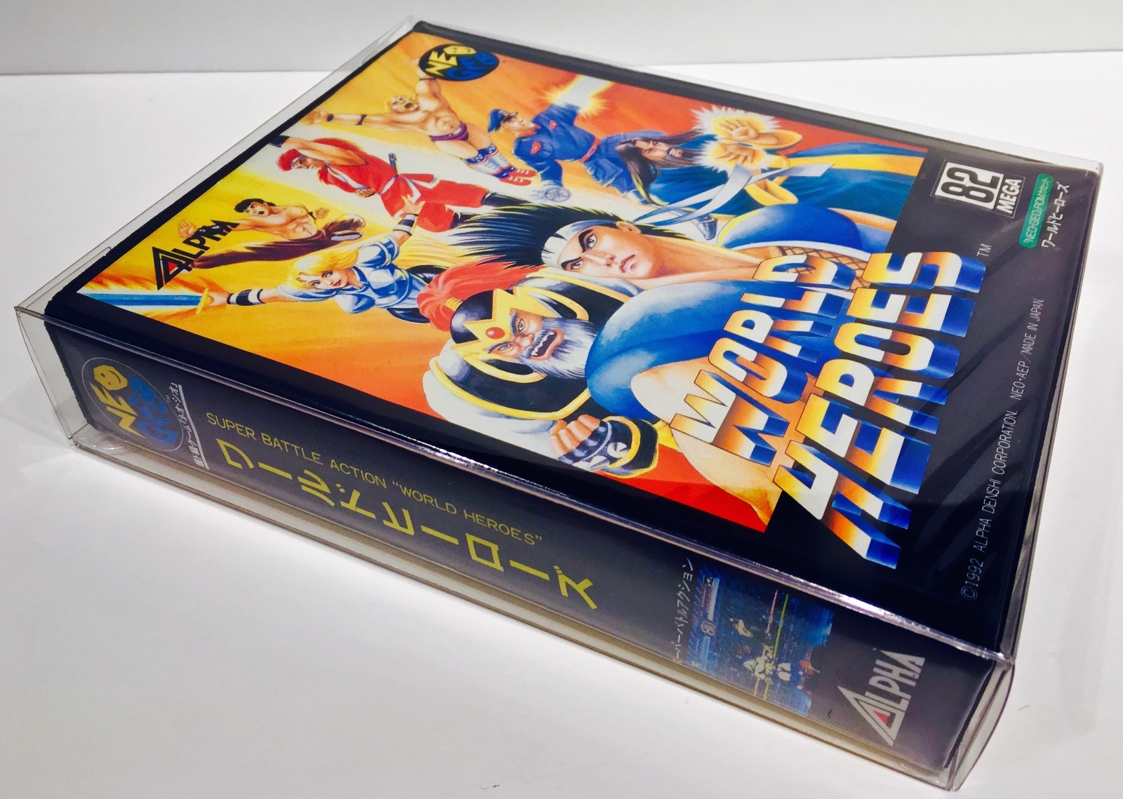 15 Box Protectors for NEO GEO AES Game Boxes Standard / Clamshell Display Cases