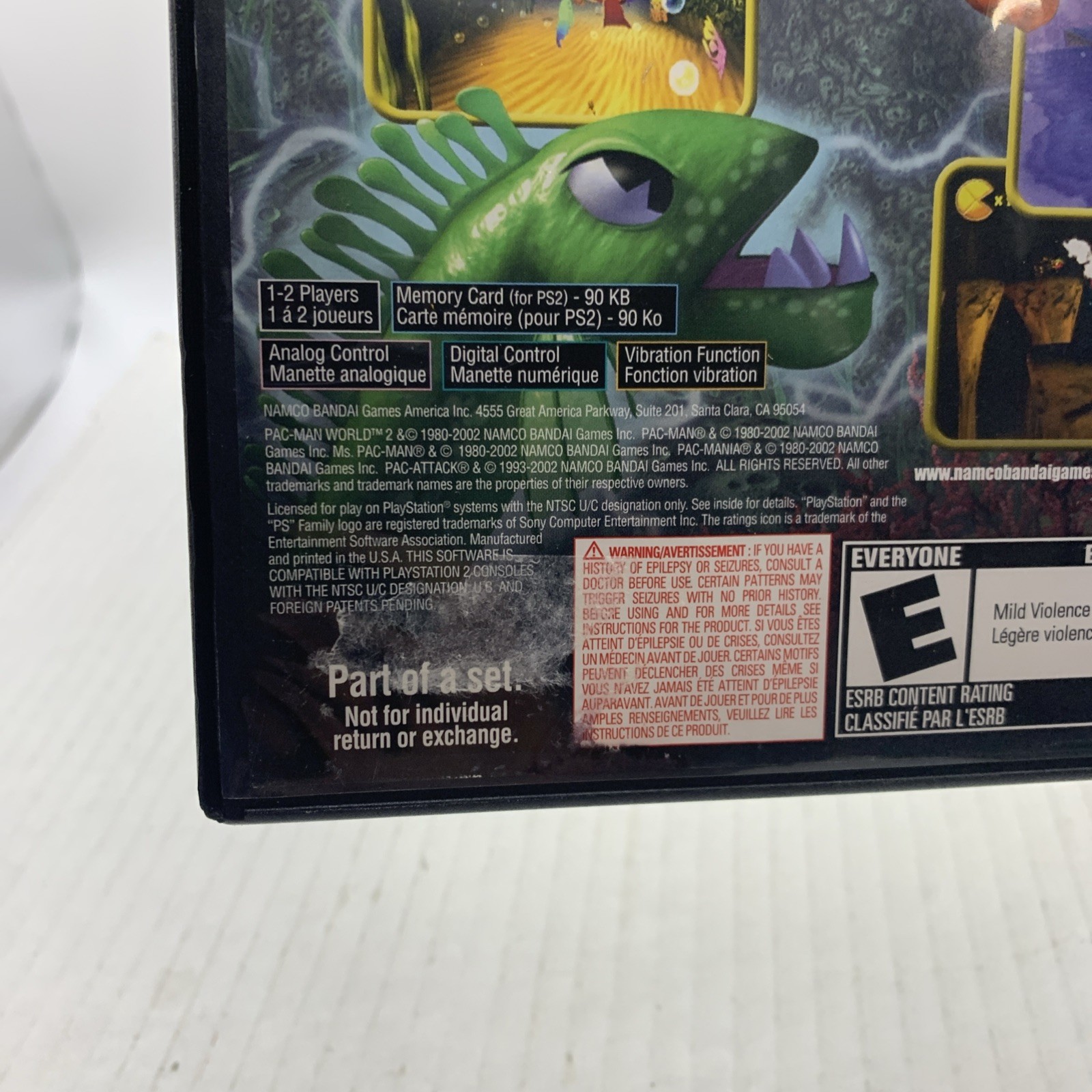 Mint Pac-Man World 2 / PlayStation 2 PS2 / Compete W/ Reg See Pics & Store