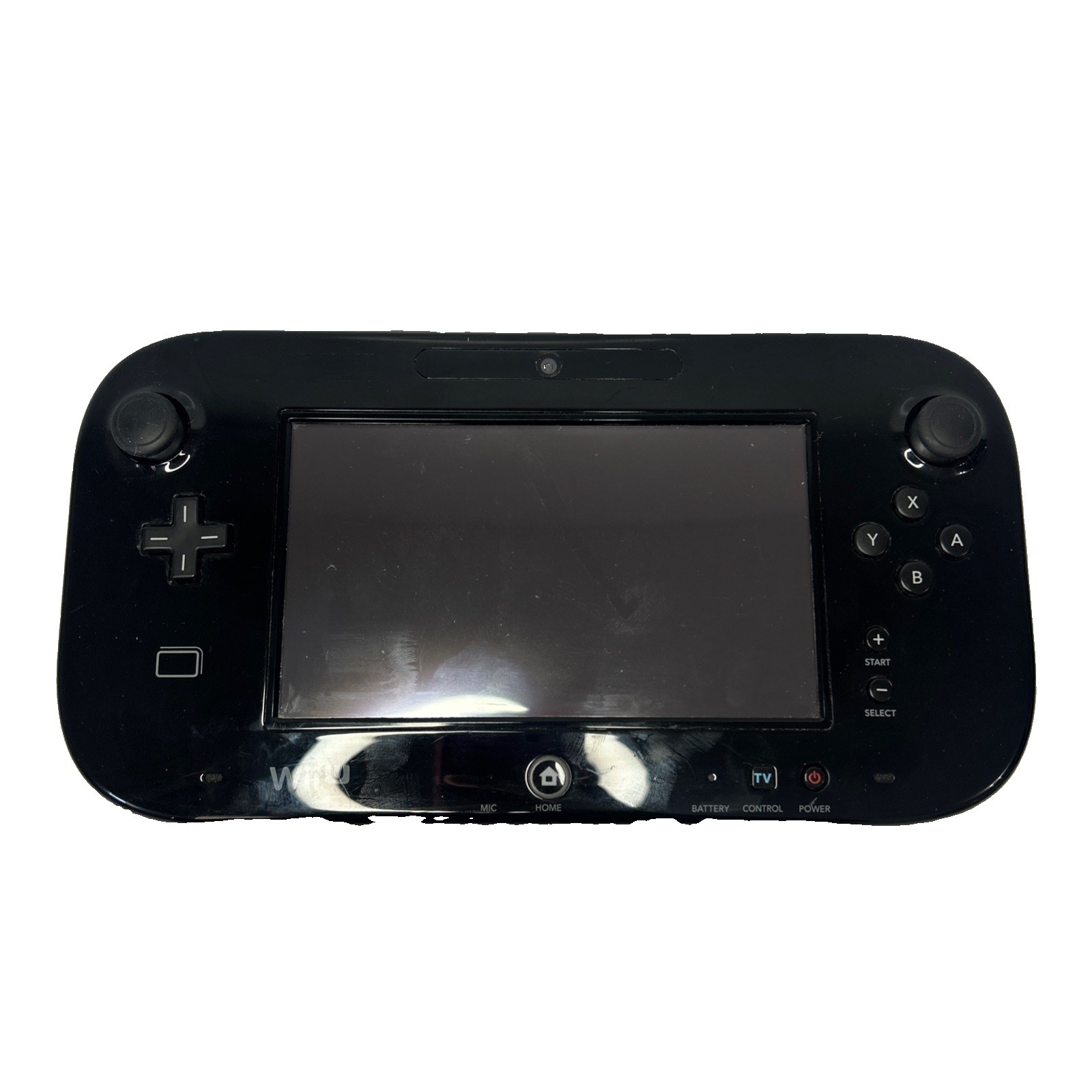 OEM Nintendo WUP-010 (USA) Black Wii U Gamepad Controller For Wii U For Parts