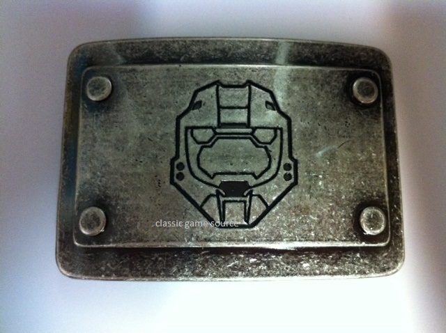 NEW OFFICIAL HALO 3 ODST XBOX 360 SPARTAN HEAVY DUTY METAL BELT BUCKLE #16L