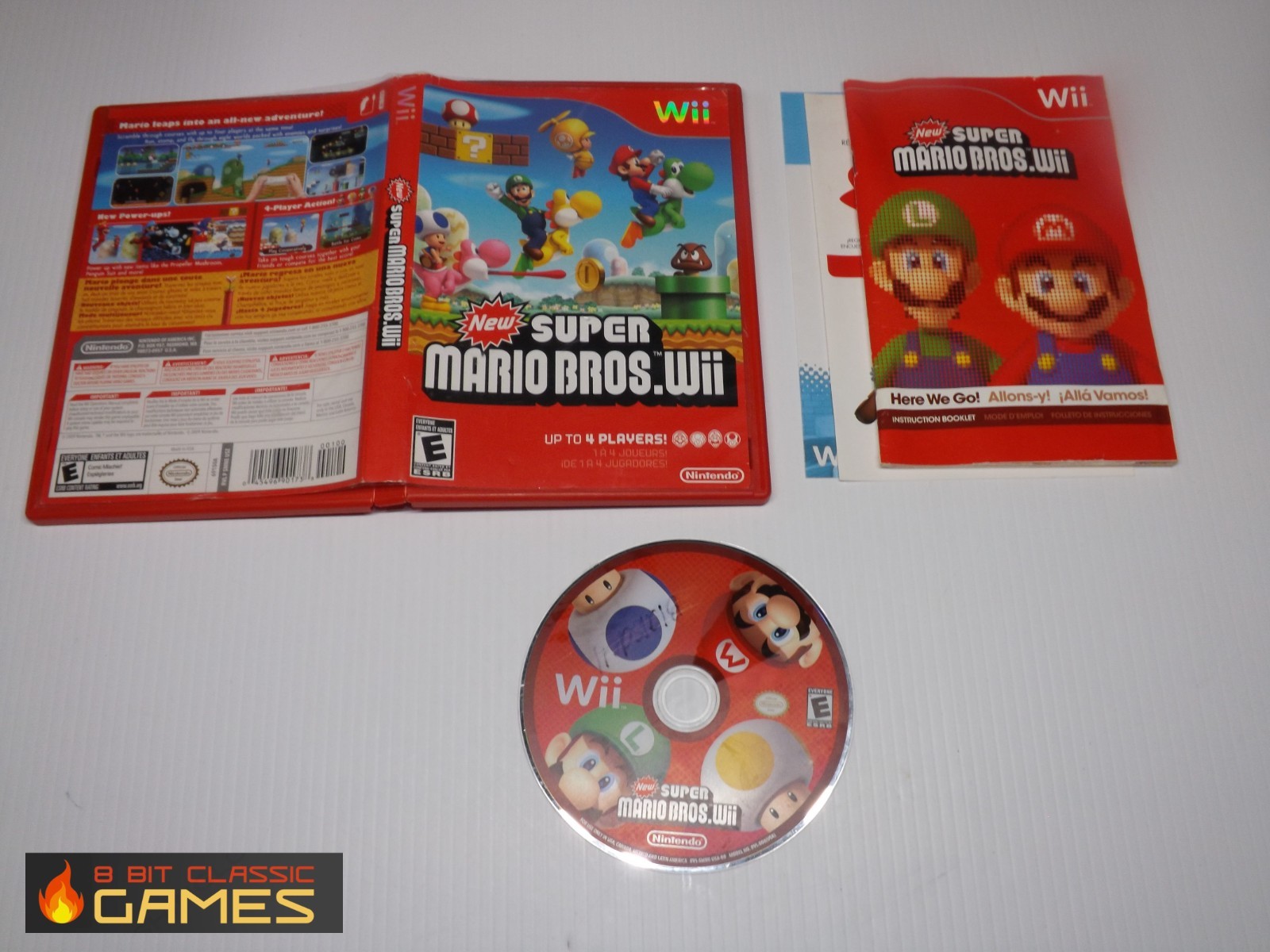 New Super Mario Bros. COMPLETE – NINTENDO Wii & Wii U – 77b
