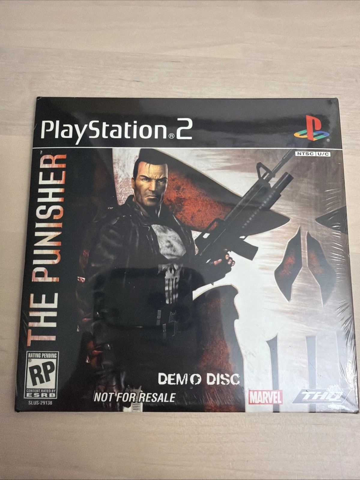 The Punisher Sony PlayStation 2 Demo Disc New Sealed Video Game very rare PS2