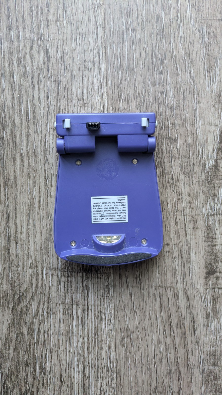 Gameboy Advance Light Attachment Glow Guard PURPLE Tested