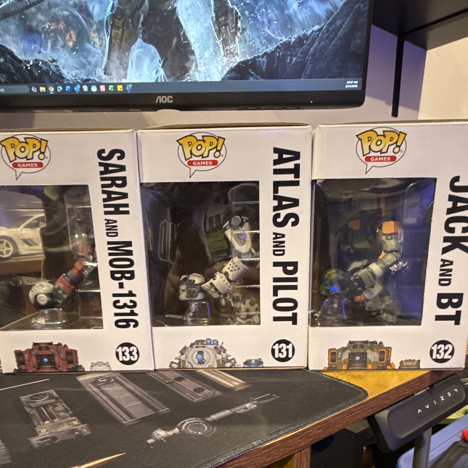 Funko Pop! Games Titanfall 2 Funko Exclusive Lot #131 #132 #133 Jack BT